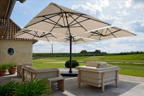 Parasol un mat quatre toiles Prostor P6 PROSTOR